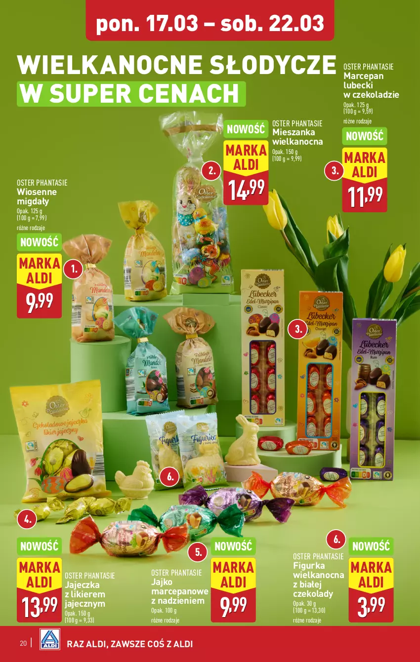 Gazetka promocyjna Aldi - Pełna oferta - ważna 17.03 do 22.03.2025 - strona 20 - produkty: Likier, Migdały