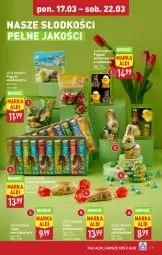 Gazetka promocyjna Aldi - Pełna oferta - Gazetka - ważna od 22.03 do 22.03.2025 - strona 21 - produkty: Lizaki czekoladowe, Lizaki