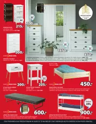 Gazetka promocyjna Jysk - Oferta tygodnia - Gazetka - ważna od 16.05 do 16.05.2023 - strona 11 - produkty: Stolik nocny, Rama, Wieszak, Stolik, Materac, Tera, Komoda, Moda, Szafa, Rama łóżka, Fa