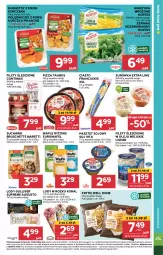 Gazetka promocyjna Stokrotka - Supermarket - Gazetka - ważna od 28.04 do 28.04.2025 - strona 25 - produkty: Kurczak, Ciasto francuskie, Warzywa, Ryż, Surówka, Pasztet, Wafle, Lody, Pizza, Owoce, Bruschette, Frytki, Olej, Mięso, Szpinak, Lisner, Hortex