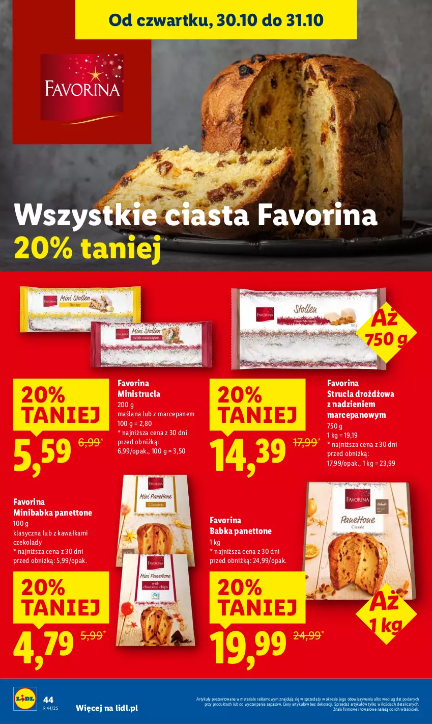 Gazetka promocyjna Lidl - GAZETKA - ważna 30.10 do 31.10.2025 - strona 46 - produkty: Babka, Fa, Kawa, LANA, Strucla
