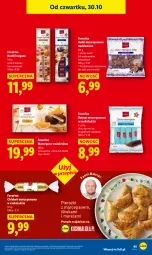 Gazetka promocyjna Lidl - GAZETKA - Gazetka - ważna od 31.10 do 31.10.2025 - strona 47 - produkty: Makaron, Rum, Morela, Kawa, Baton, Chleb, Kokos, Fa