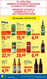 Gazetka promocyjna Lidl - GAZETKA - Gazetka - ważna od 31.10 do 31.10.2025 - strona 52 - produkty: Piwa, Por, Koc, Heineken, Warka, Fortuna, Okocim
