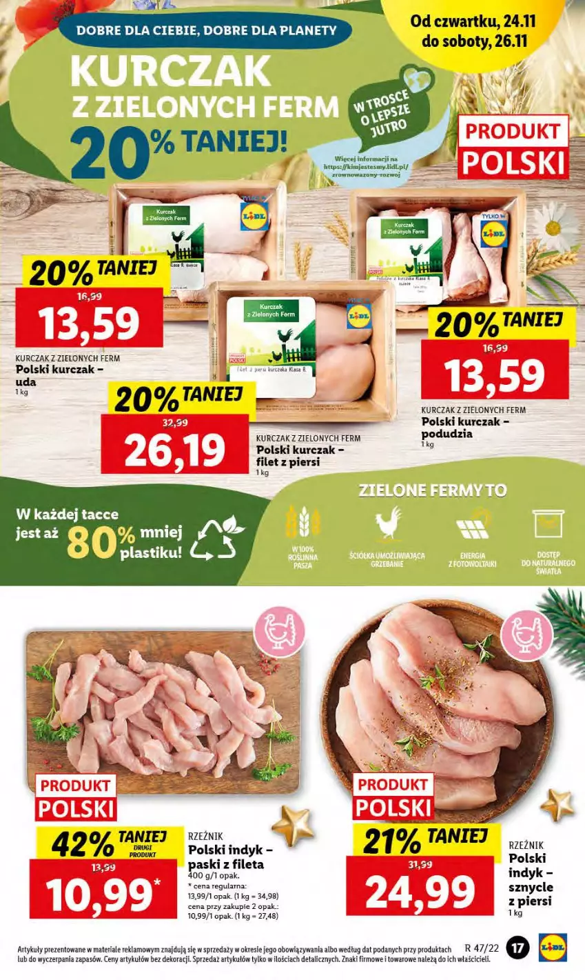 Gazetka promocyjna Lidl - GAZETKA - ważna 24.11 do 26.11.2022 - strona 19 - produkty: BIC, Kurczak, Por