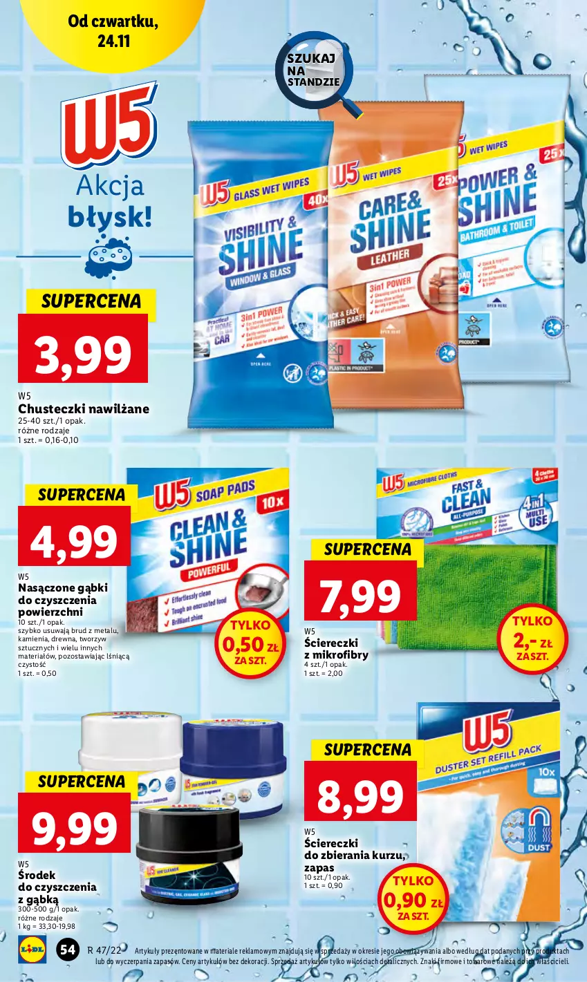 Gazetka promocyjna Lidl - GAZETKA - ważna 24.11 do 26.11.2022 - strona 56 - produkty: Chusteczki