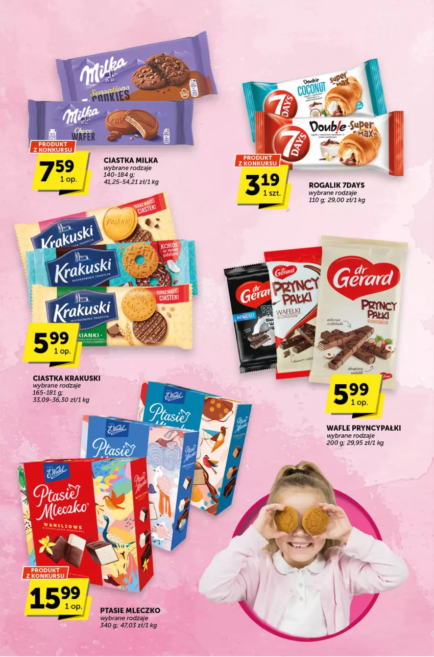 Gazetka promocyjna ABC - ważna 19.09 do 01.10.2024 - strona 22 - produkty: Ciastka, Krakus, Krakuski, Milka, Mleczko, Ptasie mleczko, Rogal, Wafle