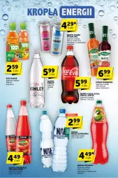 Gazetka promocyjna ABC - Gazetka - ważna od 01.10 do 01.10.2024 - strona 24 - produkty: Nałęczowianka, Sok, Coca-Cola, Syrop, Oshee, Fanta, Kubuś, Sprite, Napój, Herbapol, Fa