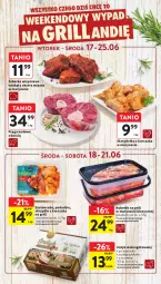 Gazetka promocyjna Intermarche - Gazetka Intermarche - Gazetka - ważna od 25.06 do 25.06.2025 - strona 14 - produkty: Kurczak, Skrzydełka z kurczaka, Pręga wołowa, Grill