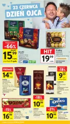 Gazetka promocyjna Intermarche - Gazetka Intermarche - Gazetka - ważna od 25.06 do 25.06.2025 - strona 24 - produkty: Ciastka, Ser, Praliny, Czekolada, Ferrero, E. Wedel, Oreo, Lindt, Baryłki