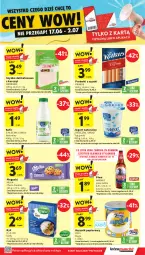 Gazetka promocyjna Intermarche - Gazetka Intermarche - Gazetka - ważna od 25.06 do 25.06.2025 - strona 3 - produkty: Piwa, Piwo, Jogurt naturalny, Krakus, Ryż, Gra, Papier, Drobimex, Jogurt, Parówki, Parówki z szynki, Szynka, Ręcznik, Foxy, Szynka delikatesowa, Harnaś, Kefir, Milka