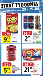 Gazetka promocyjna Intermarche - Gazetka Intermarche - Gazetka - ważna od 25.06 do 25.06.2025 - strona 47 - produkty: Corn flakes, Mirinda, Pepsi, Vizir