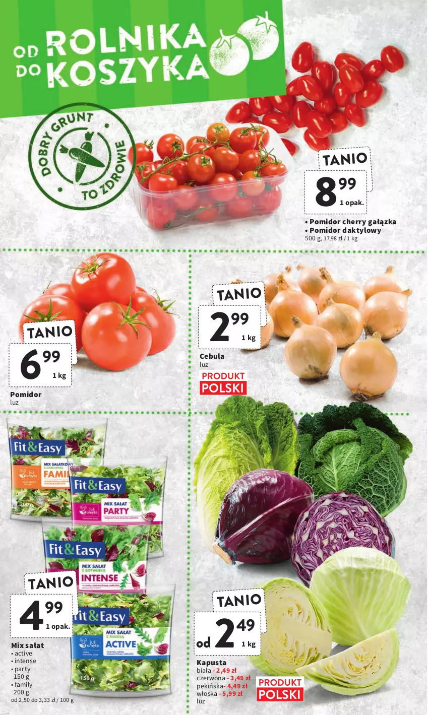 Gazetka promocyjna Intermarche - Gazetka Intermarche - ważna 19.01 do 25.01.2023 - strona 10 - produkty: Cebula, Fa, Sałat