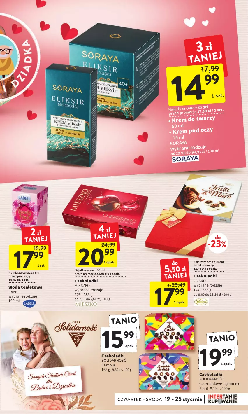 Gazetka promocyjna Intermarche - Gazetka Intermarche - ważna 19.01 do 25.01.2023 - strona 3 - produkty: Bell, Krem do twarzy, Krem pod oczy, Woda, Woda toaletowa