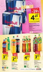 Gazetka promocyjna Intermarche - Gazetka Intermarche - Gazetka - ważna od 25.01 do 25.01.2023 - strona 33 - produkty: Red Bull, Mirinda, Pepsi, Napój gazowany, Tymbark, Napój niegazowany, Maxer, Napój