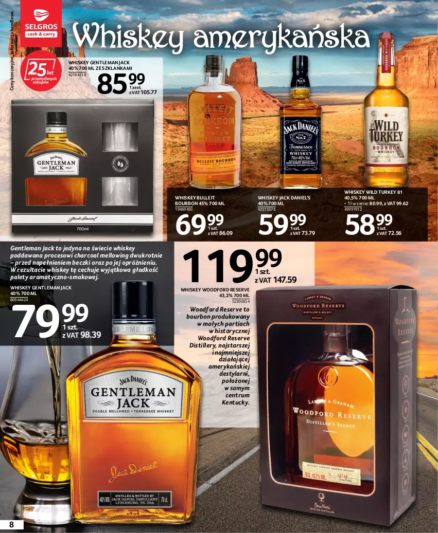 Gazetka promocyjna Selgros - Katalog Alkohole Mocne - ważna 25.08 do 07.09.2022 - strona 8 - produkty: Bourbon, Bulleit Bourbon, Rum, Ser, Szklanka, Whiskey, Wild Turkey