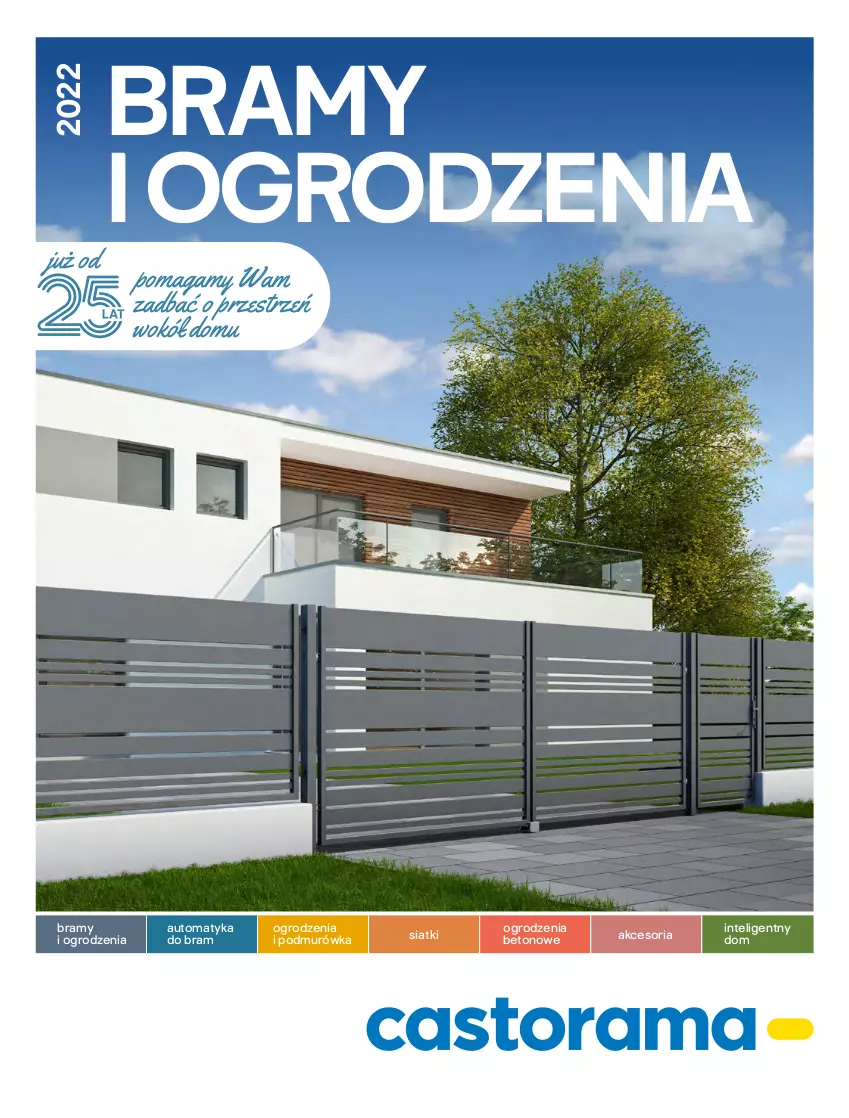 Gazetka promocyjna Castorama - Przewodnik Bramy i ogrodzenia 2022 - ważna 01.03 do 30.09.2022 - strona 1 - produkty: Intel, Merci, Przewodnik