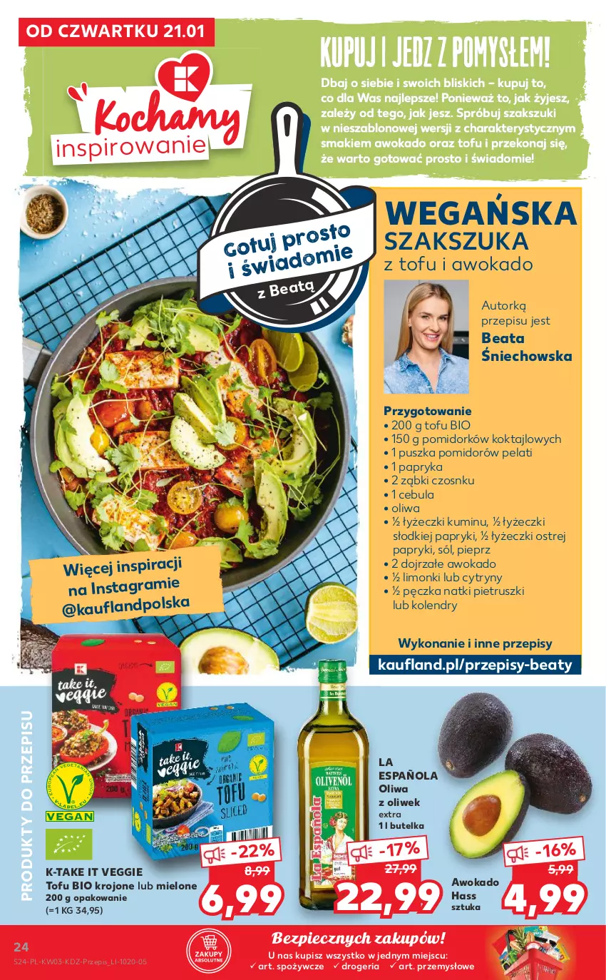 Gazetka promocyjna Kaufland - Promocje tygodnia - ważna 21.01 do 27.01.2021 - strona 24 - produkty: Cebula, Cytryny, Gra, Koc, Oliwa z oliwek, Papryka, Piec, Pieprz, Sól, Tofu