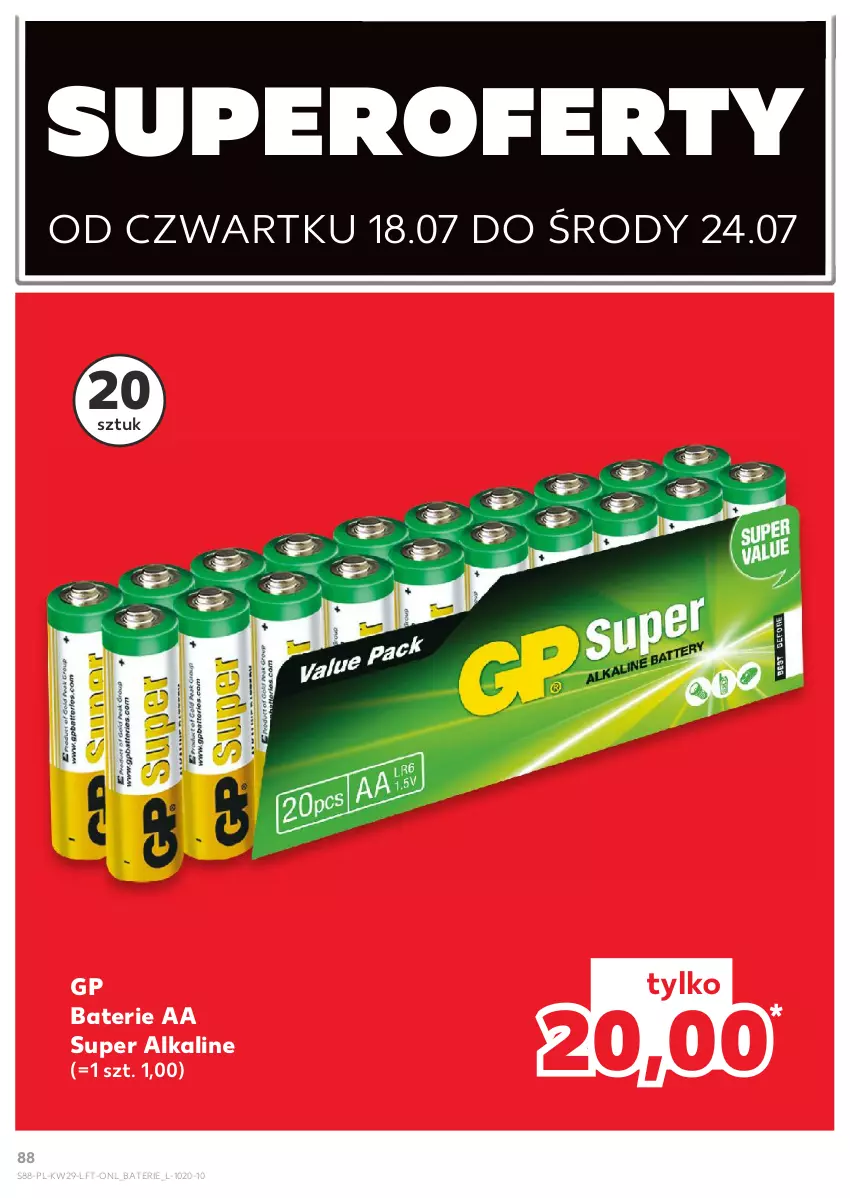 Gazetka promocyjna Kaufland - Gazetka tygodnia - ważna 18.07 do 24.07.2024 - strona 88