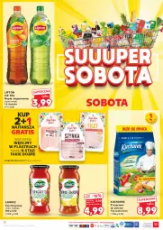 Gazetka promocyjna Kaufland - Gazetka tygodnia - Gazetka - ważna od 24.07 do 24.07.2024 - strona 12 - produkty: Sos, Gra, Kucharek, Ice tea, Lipton, Napój niegazowany, Waga, Napój, Przyprawa do potraw