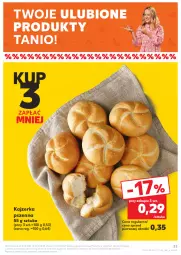 Gazetka promocyjna Kaufland - Gazetka tygodnia - Gazetka - ważna od 24.07 do 24.07.2024 - strona 33 - produkty: Ser, Kajzerka, Kajzerka pszenna