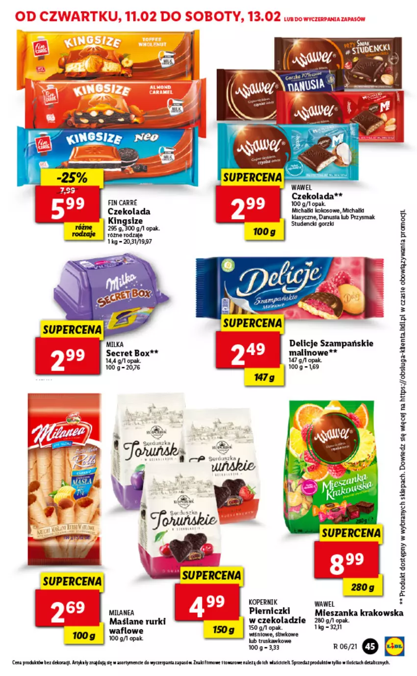 Gazetka promocyjna Lidl - GAZETKA - ważna 11.02 do 13.02.2021 - strona 45