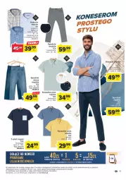 Gazetka promocyjna Carrefour - Gazetka Sztuka jest na Tobie - Gazetka - ważna od 22.04 do 22.04.2023 - strona 11 - produkty: Spodnie jeans, Szal, Kosz, Klej, T-shirt, Koszula, Koszulka, Spodnie, Fanta, Fa