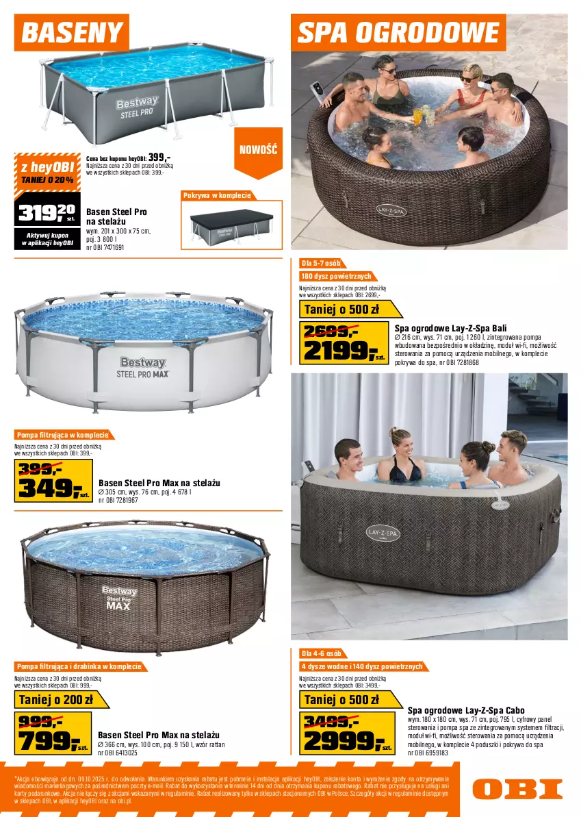 Gazetka promocyjna Obi - Gazetka OBI - ważna 02.06 do 16.06.2026 - strona 3 - produkty: Fa, Fotel, Inka, Leżanka, Meble, Mobil, Pokrywa, Sofa, Stół, Stolik