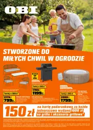 Gazetka promocyjna Obi - Gazetka OBI - Gazetka - ważna od 16.06 do 16.06.2026 - strona 1 - produkty: Sok, Telefon, Termometr, Stolik, Grille i akcesoria, Sofa, Dres, Fotel, Grill, Grill gazowy, Pokrywa, Intel, Fa