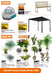 Gazetka promocyjna Obi - Gazetka OBI - Gazetka - ważna od 16.06 do 16.06.2026 - strona 4 - produkty: Odkurzacz, Por, Dzwonek, Kalanchoe, Palma, Ogród, Akumulator