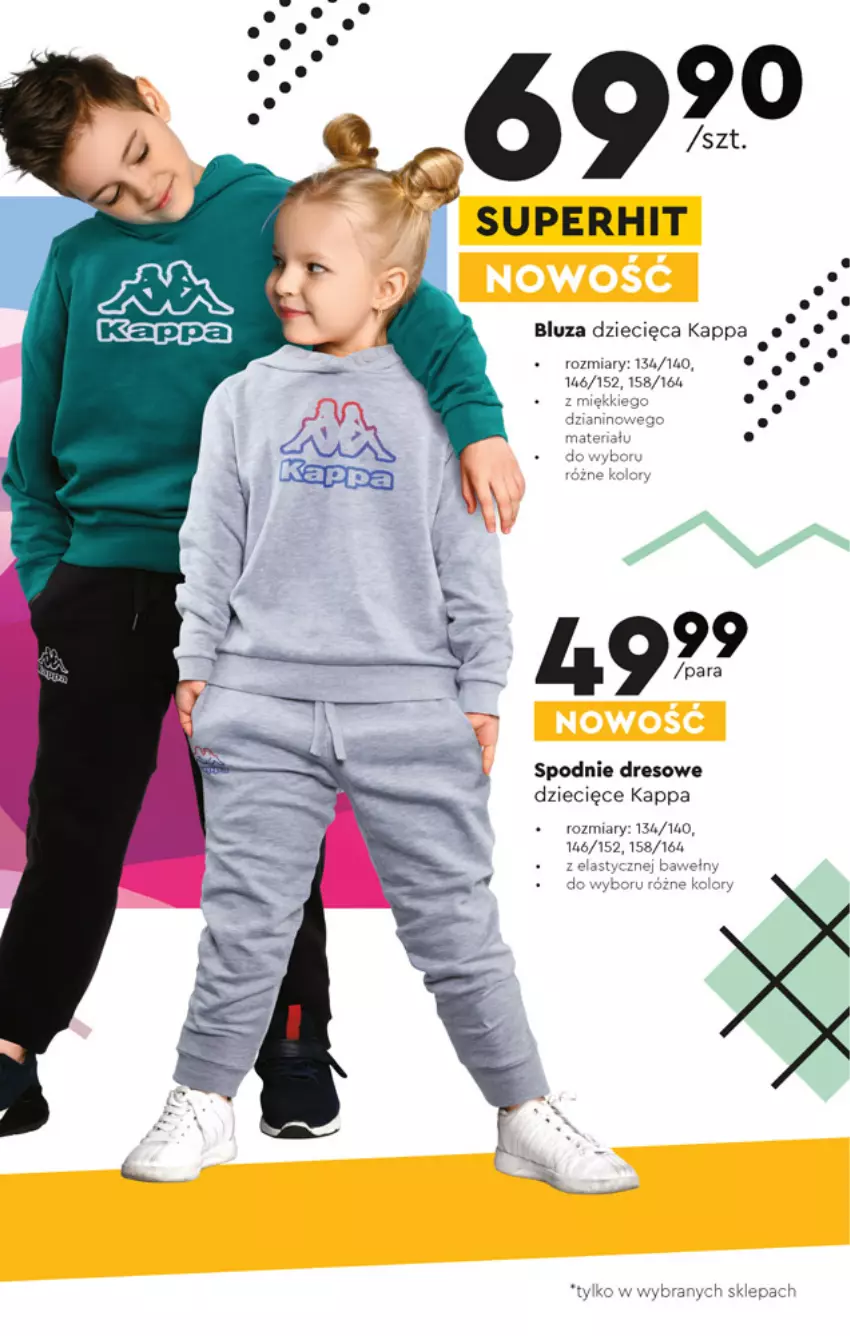 Gazetka promocyjna Biedronka - Okazje tygodnia - ważna 28.02 do 16.03.2022 - strona 31 - produkty: Bluza, Dres, Dzieci, Spodnie, Spodnie dresowe