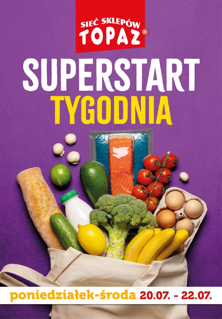 Gazetka promocyjna Topaz - Gazetka - ważna 20.07 do 22.07.2026 - strona 1