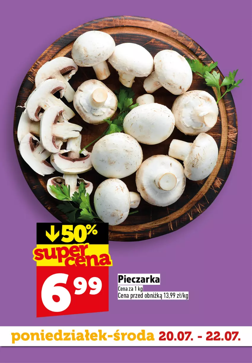 Gazetka promocyjna Topaz - Gazetka - ważna 20.07 do 22.07.2026 - strona 3 - produkty: Piec, Pieczarka