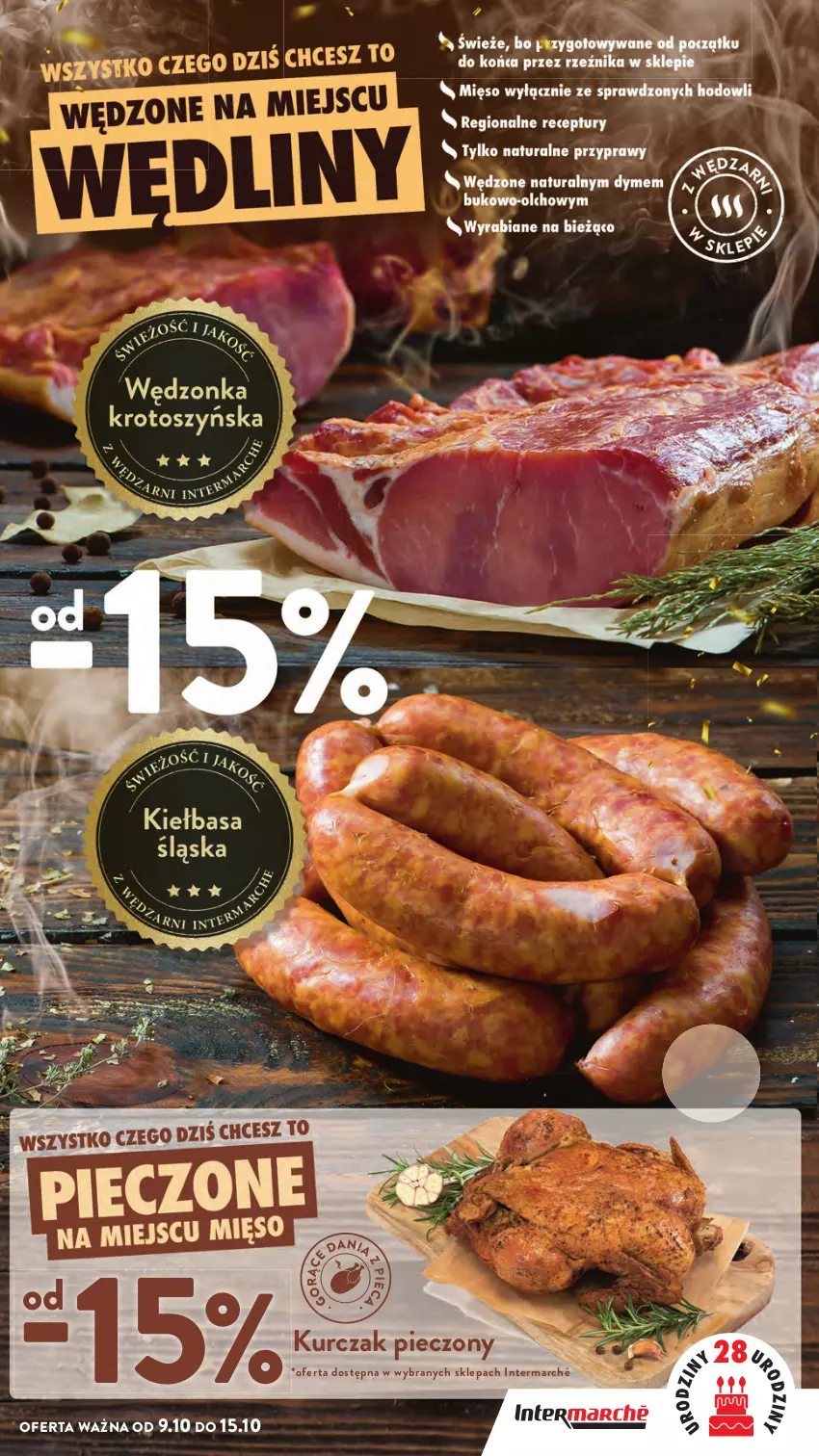 Gazetka promocyjna Intermarche - Gazetka Intermarche - ważna 09.10 do 15.10.2025 - strona 25 - produkty: Kurczak, Piec