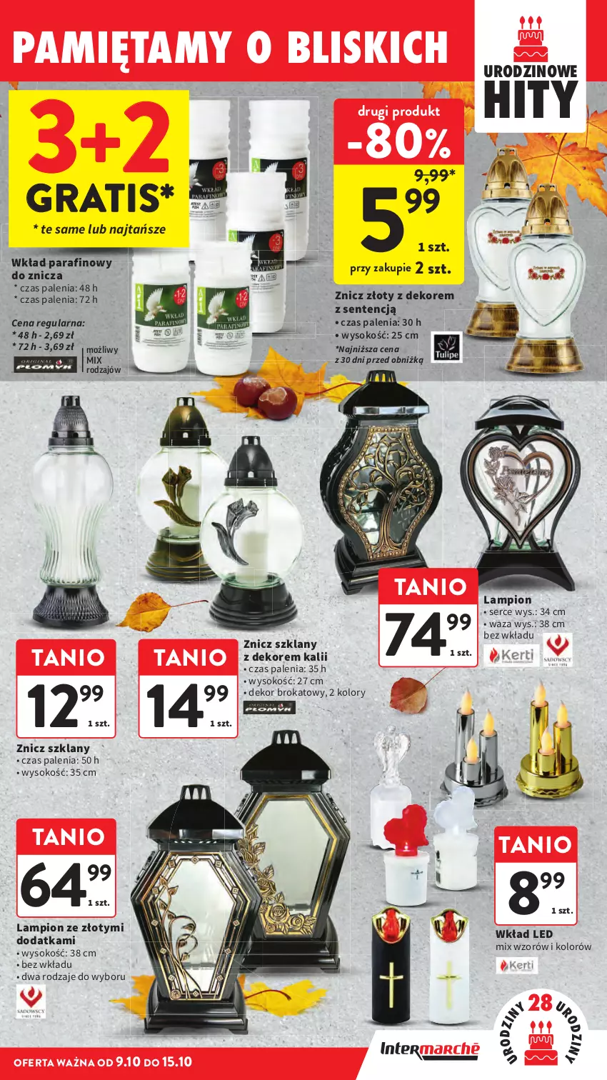 Gazetka promocyjna Intermarche - Gazetka Intermarche - ważna 09.10 do 15.10.2025 - strona 45 - produkty: Gra, Lampion, Mięta, Ser, Sok, Znicz