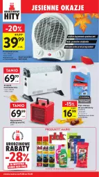 Gazetka promocyjna Intermarche - Gazetka Intermarche - Gazetka - ważna od 15.10 do 15.10.2025 - strona 44 - produkty: Piec, Grzejnik, Top, Nagrzewnica elektryczna, Ogrzewanie, Płyn zimowy, Grzejnik konwektorowy, Termowentylator