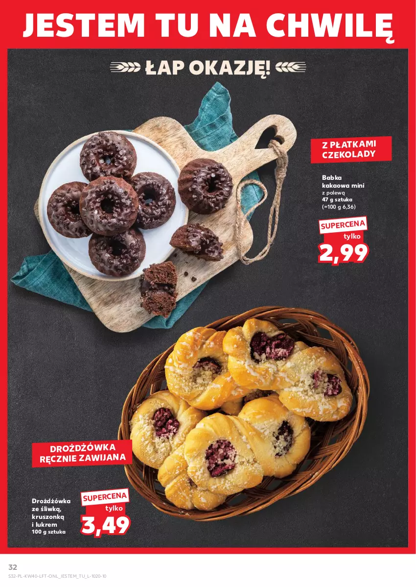 Gazetka promocyjna Kaufland - Gazetka tygodnia - ważna 03.10 do 09.10.2024 - strona 32 - produkty: Babka, Kakao