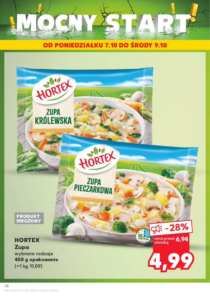 Gazetka promocyjna Kaufland - Gazetka tygodnia - ważna 03.10 do 09.10.2024 - strona 78 - produkty: Hortex, Zupa