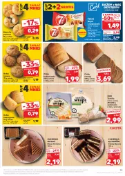 Gazetka promocyjna Kaufland - Gazetka tygodnia - Gazetka - ważna od 09.10 do 09.10.2024 - strona 35 - produkty: Ser, Gra, Cukier, Kajzerka, Tortilla, Kajzerka pszenna, Rogal, Deser, Chleb, Bułka