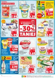 Gazetka promocyjna Kaufland - Gazetka tygodnia - Gazetka - ważna od 09.10 do 09.10.2024 - strona 42 - produkty: Jogurt naturalny, Deser mleczny, Ser, Gra, Danone, Piątnica, Jogurt, Mlekovita, Activia, Serek, Mleko zagęszczone, Tłuszcz roślinny, Danio, Deser, Kasia, Jogurt pitny, Monte, Mleko