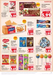 Gazetka promocyjna Kaufland - Gazetka tygodnia - Gazetka - ważna od 09.10 do 09.10.2024 - strona 63 - produkty: Krakus, Ser, Cukier, Dr Gerard, Chupa Chups, Herbatniki, Czekolada, Baton, Knoppers, Cukierki, Haribo, Krakuski