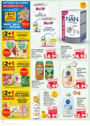 Gazetka promocyjna Kaufland - Gazetka tygodnia - Gazetka - ważna od 09.10 do 09.10.2024 - strona 74 - produkty: Płyn do kąpieli, HiPP, Mus, Gra, BoboVita, Baby O, Szampon, Dzieci, Nivea Baby, Waga, Nestlé, Nivea, Fa