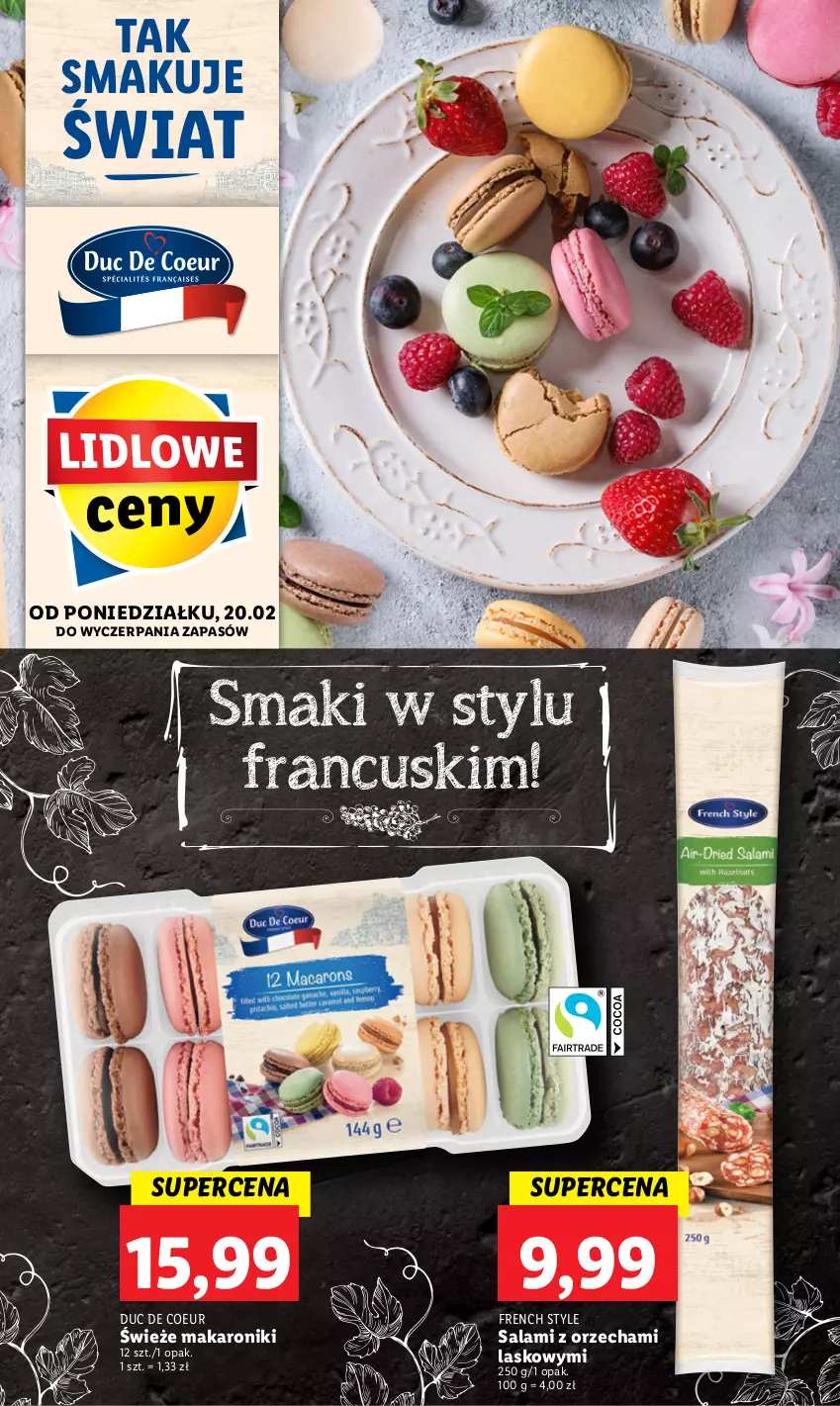 Gazetka promocyjna Lidl - GAZETKA - ważna 20.02 do 25.02.2023 - strona 46 - produkty: Makaron, Salami