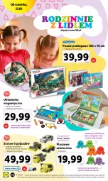 Gazetka promocyjna Lidl - GAZETKA - Gazetka - ważna od 25.02 do 25.02.2023 - strona 36 - produkty: Układanka, Puzzle, Pojazd, Dzieci, Pojazdy budowlane