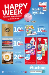 Gazetka promocyjna Auchan - Skarbonka #7 - Gazetka - ważna od 25.02 do 25.02.2021 - strona 1 - produkty: Piwo, Ludwik, Odkurzacz, Odkamieniacz, Sok, Ser, Por, Mus, BIC, Papier, Brie, Kiełbasa krakowska, Président, Telewizory, Optima Cardio, Chappi, Odkurzacz bezprzewodowy, Tera, Duck, L’Oréal, Odplamiacz, Tefal, Optima, Vileda, Ręcznik, Camembert, Sport, Schauma, Czekolada, Chusteczki, Tymbark, Szampon, Foxy, Samsung, Lysol, Pastylki, Ser pleśniowy, Telewizor, Pronto, Ritter Sport, Kiełbasa, Zestaw końcówek, Sucha karma, Akumulator, Farba do włosów, Fa