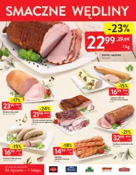 Gazetka promocyjna Intermarche - Maxi Okazje - Gazetka - ważna od 01.02 do 01.02.2021 - strona 12 - produkty: Leberka, Schab krotoszyński, Pasztet, Szynka, Morliny, Boczek, Szynka cygańska, Kiełbasa biała, Kiełbasa, Olewnik, Berlinki