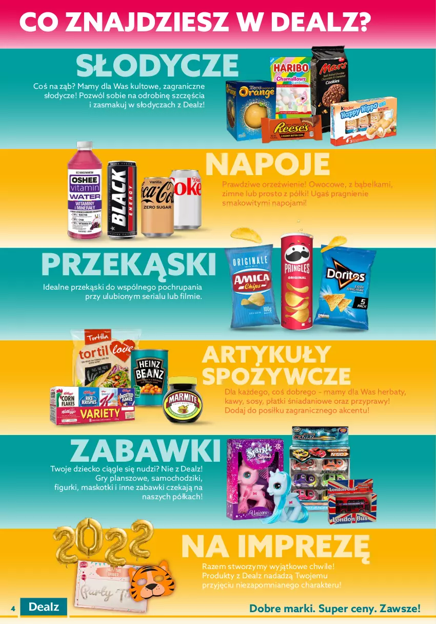 Gazetka promocyjna Dealz - WIELKIE OTWARCIE 20.09.2022 🥳Bydgoszcz, Zielone Arkady - ważna 23.09 do 07.10.2022 - strona 4 - produkty: HP, Napoje, Zdrowie