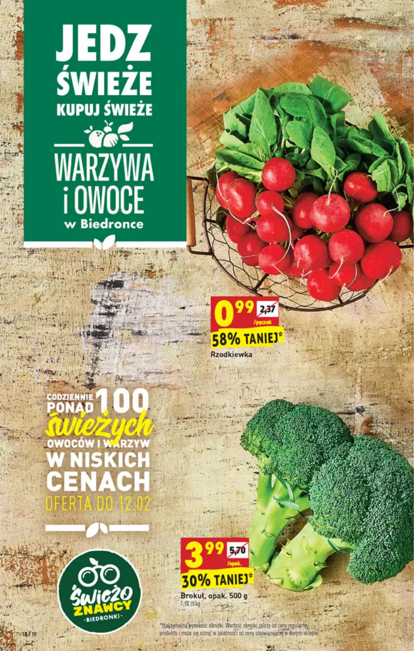 Gazetka promocyjna Biedronka - W tym tygodniu - ważna 10.02 do 16.02.2022 - strona 18 - produkty: Dron, Fa, LG, Owoce, Rzodkiewka