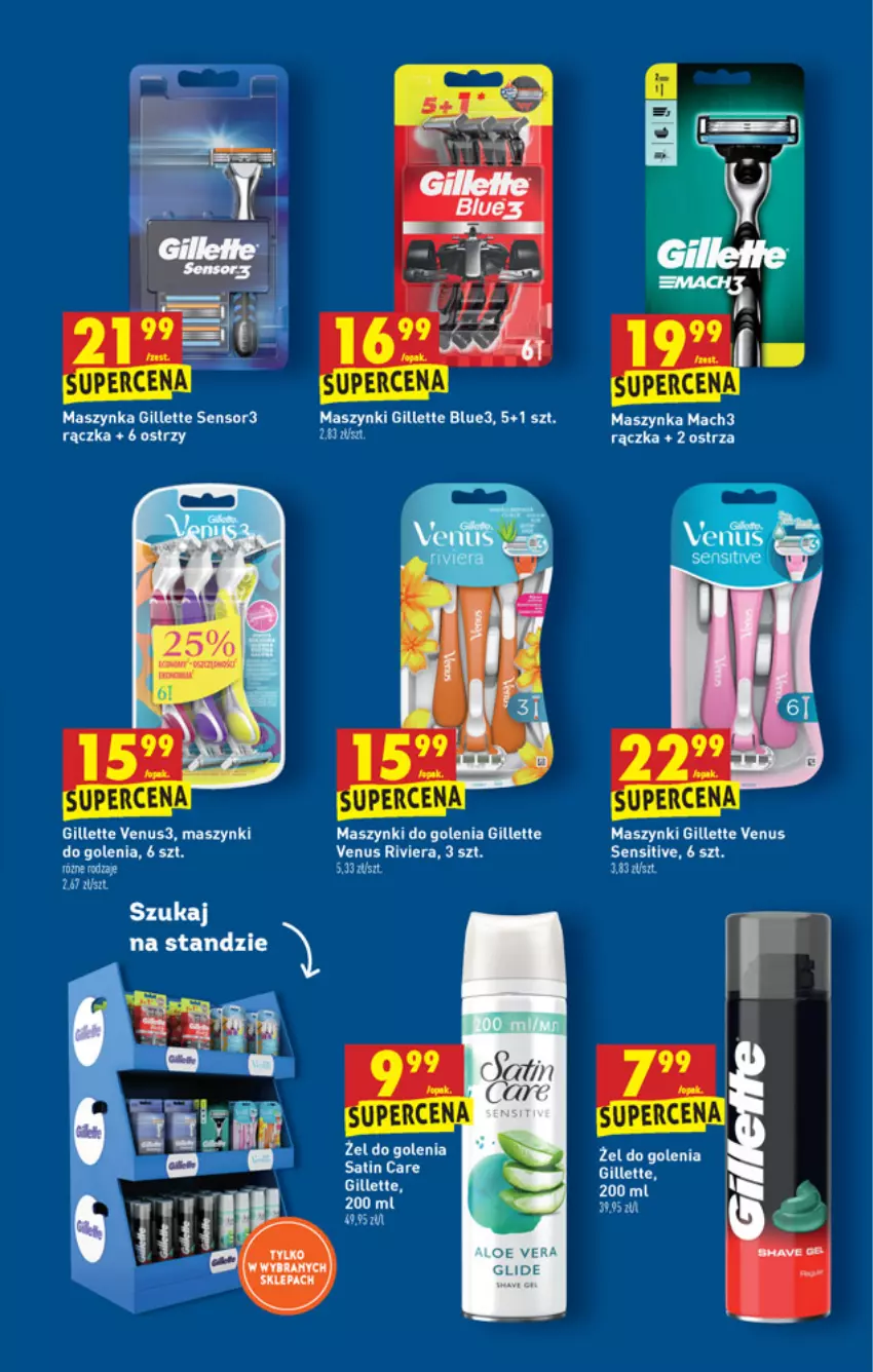 Gazetka promocyjna Biedronka - W tym tygodniu - ważna 10.02 do 16.02.2022 - strona 57 - produkty: Gillette, Gillette Venus, Mach3, Maszynka, Sati, Szynka, Venus