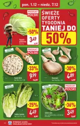 Gazetka promocyjna Aldi - Wykwintne smaki - Gazetka - ważna od 07.12 do 07.12.2025 - strona 14 - produkty: Sałat, Fasola, Boczniak, Fa