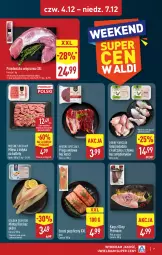 Gazetka promocyjna Aldi - Wykwintne smaki - Gazetka - ważna od 07.12 do 07.12.2025 - strona 7 - produkty: Kurczak, Polędwiczka wieprzowa, Mięsne specjały, Karp, Golden Seafood, Kotlet, Mięso z indyka, Pręga wołowa, Mintaj, Mięso